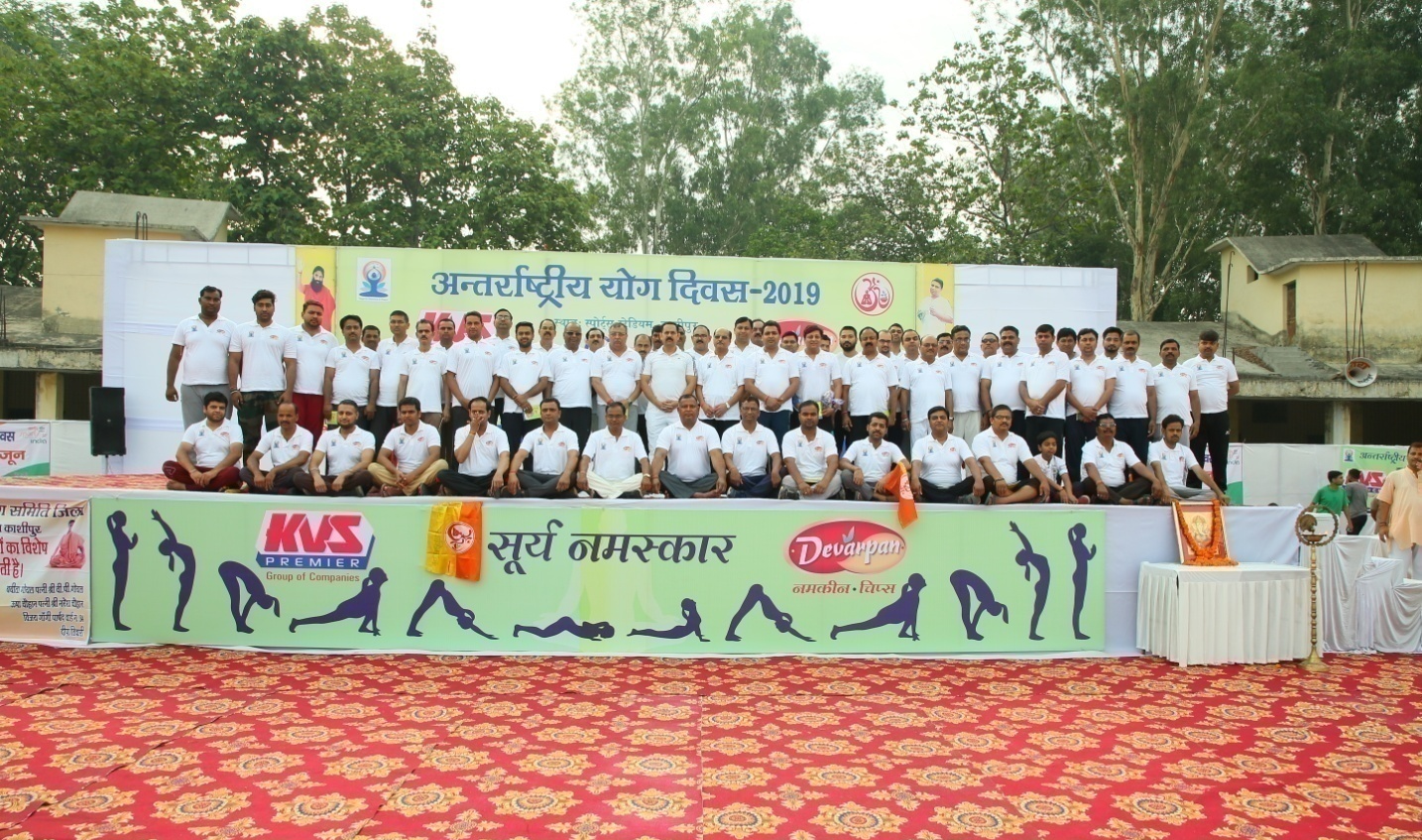 Annual yoga day event